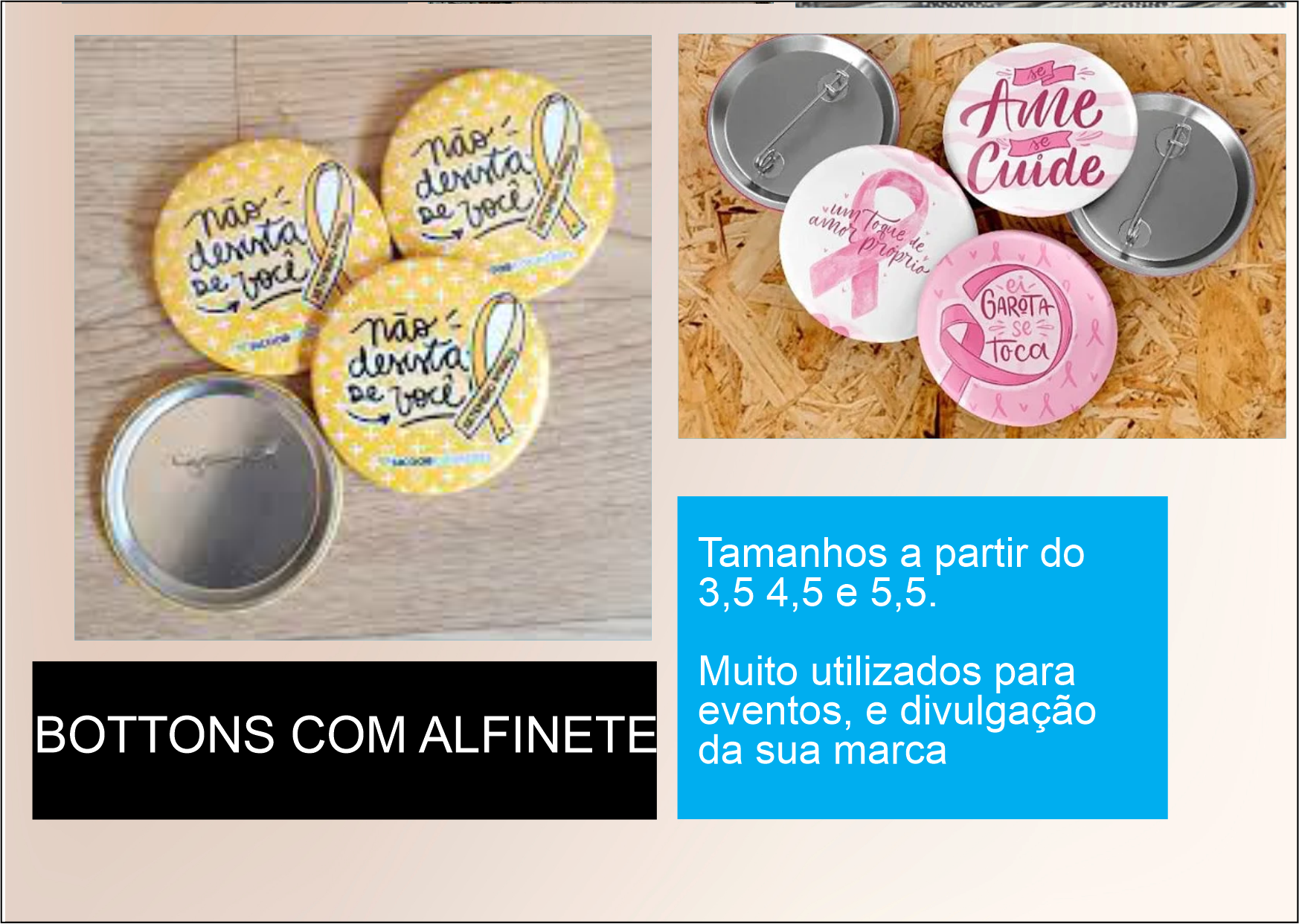 Bottons e Alfinetes