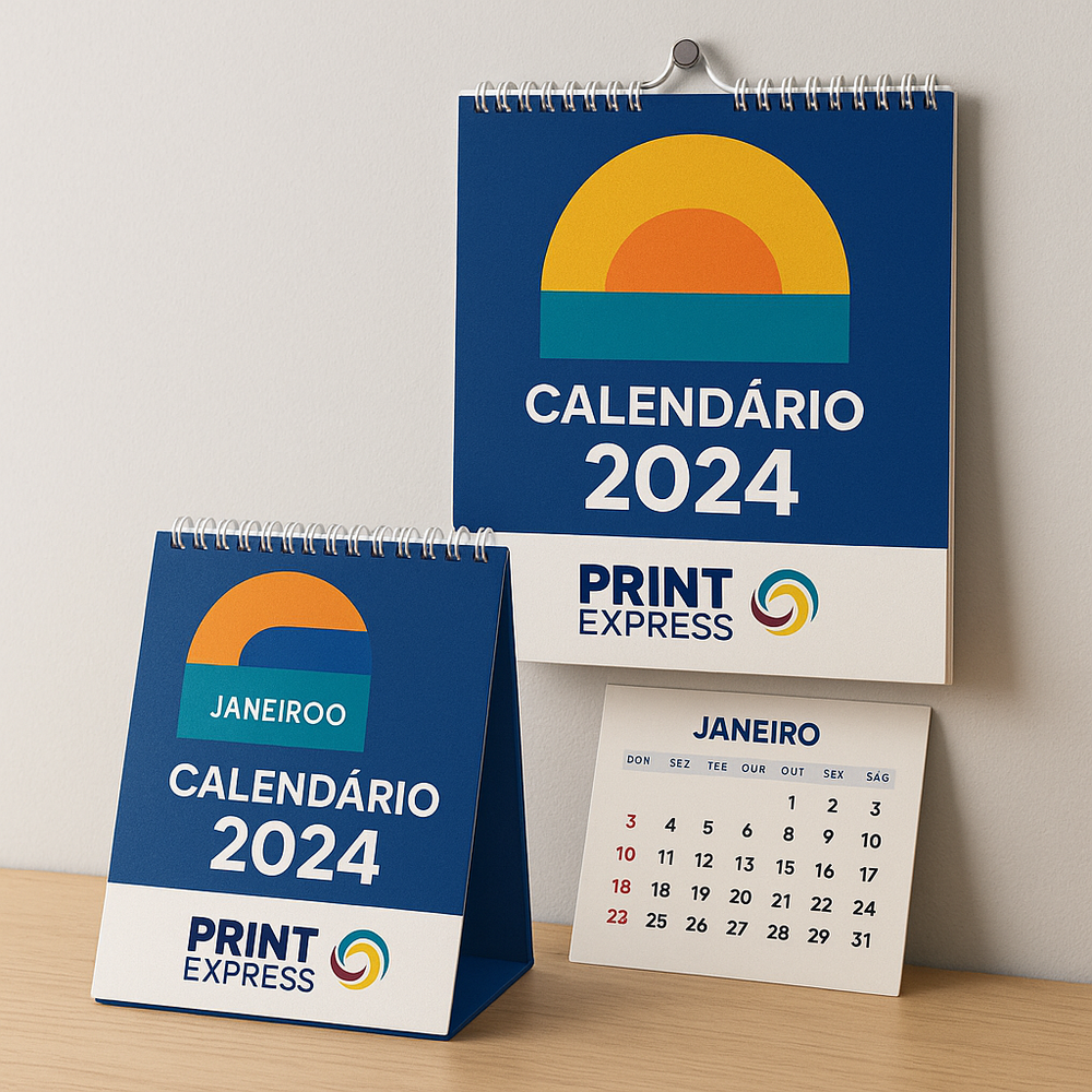 Calendários de Mesa e Parede
